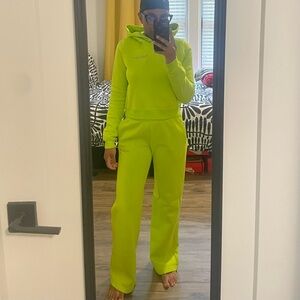 Neon Green Women's Sweatsuit